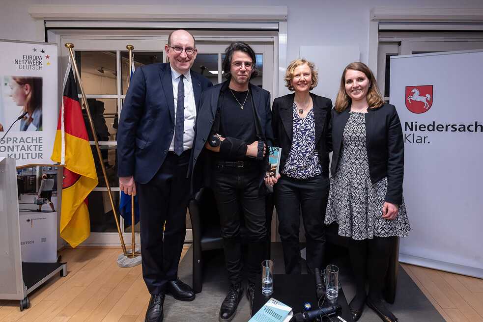 Lesung und Gespräch mit Deniz Utlu in der Vertretung des Landes Niedersachen bei der EU - April 2024