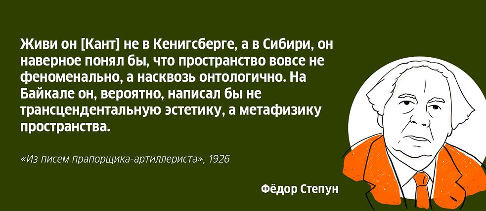 Фёдор Степун об Иммануиле Канте