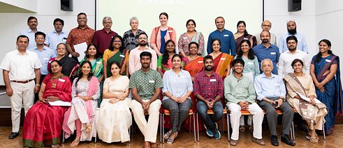 Mitarbeiter  des GI Chennai