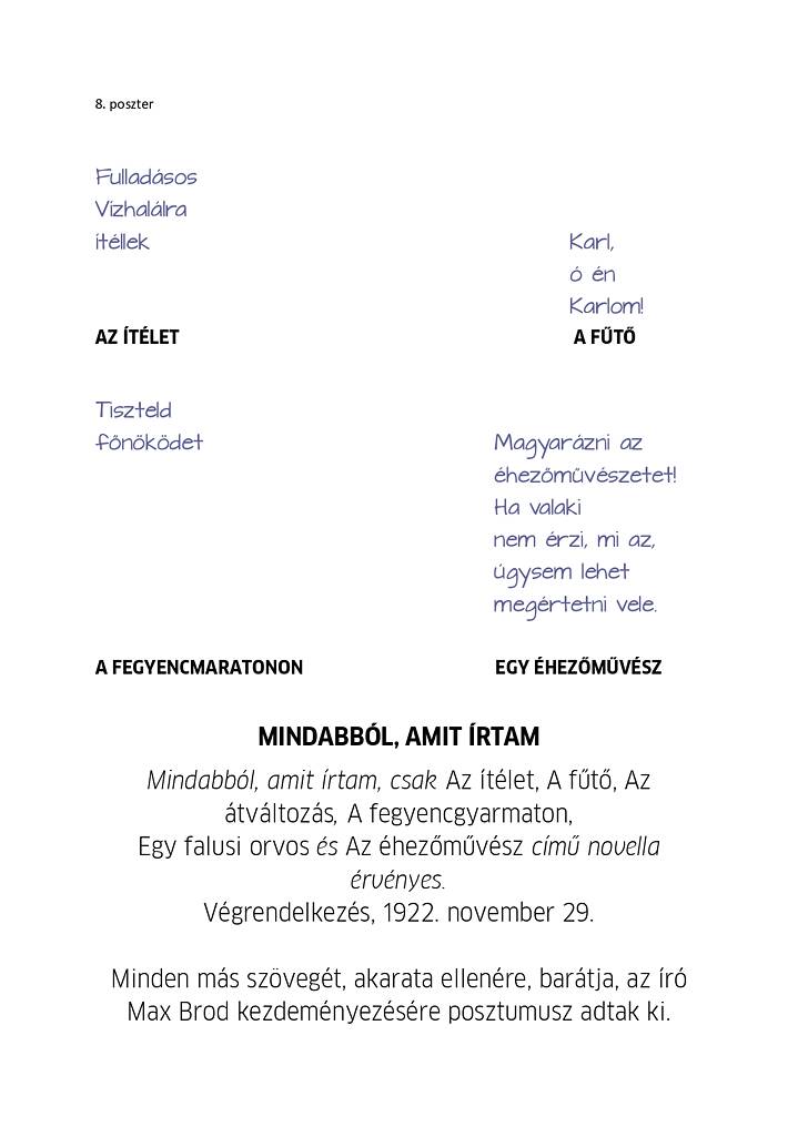 Komplett Kafka Übersetzung