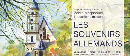 Poster Ausstellung Zahra Maghsoudi
