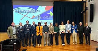 10.04.2024 - Europa piensa Madrid - elecciones europeas - Gruppenfoto mit Amigos