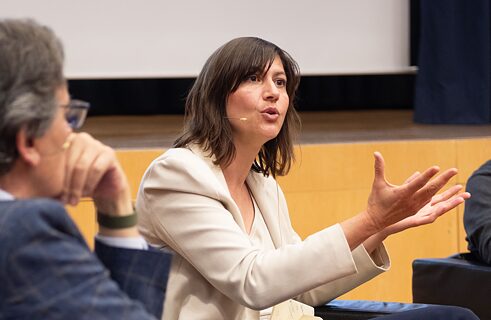 10.04.2024 - Europa piensa Madrid - EU-Wahlen - Sandrine Morell (Korrespondentin Le Monde)