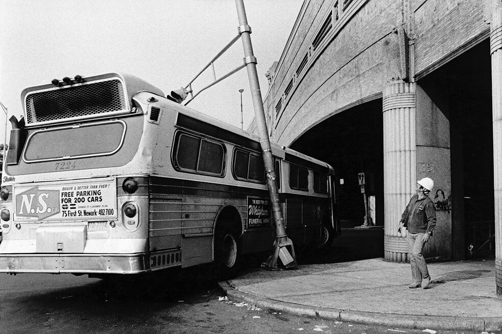 Newark Train Station, © 1981 Sooni Taraporevala