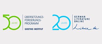 Auf der Turiner Buchmesse feiert das Goethe-Institut seine Jubiläen in der Übersetzungsförderung | Grafik: © Goethe-Institut