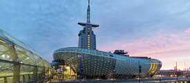 Außenansicht Klimahaus Bremerhaven