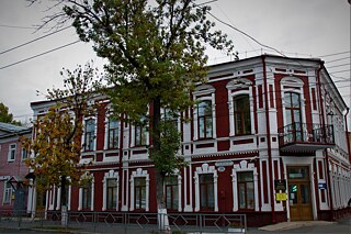 Das Haus von Leopold Grewe in Samara: Ansicht von der Nekrasowskaja-Straße (ehemalige Predtetschenskaja)