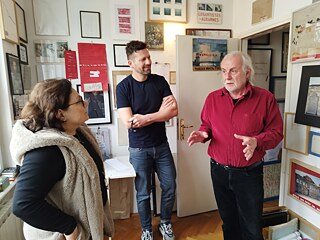 Pisani, Šimpraga und Martek in Zagreb.