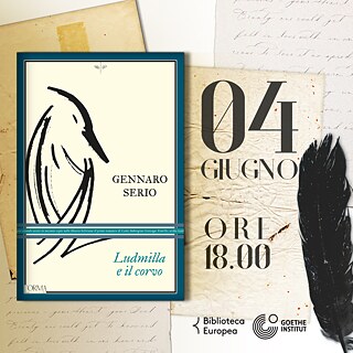 “Ludmilla e il corvo” di Gennaro Serio L'Orma editore| Presentazione con l'autore