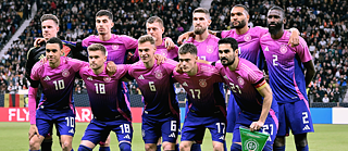 Times are changing in football, too: for away matches, the German national squad will be playing in pink during this tournament.