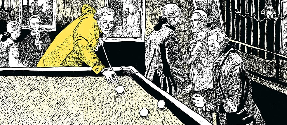 Kant, der Billard-Profi