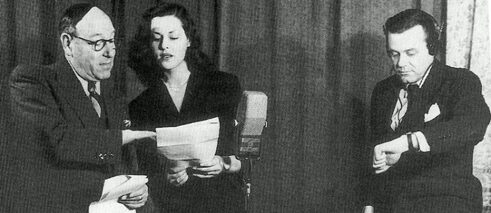 Agnes Bernelle collaborates with Philipp Chevron and Elvis Costello, c. 1985. Image: Courtesy of Mark Leslie