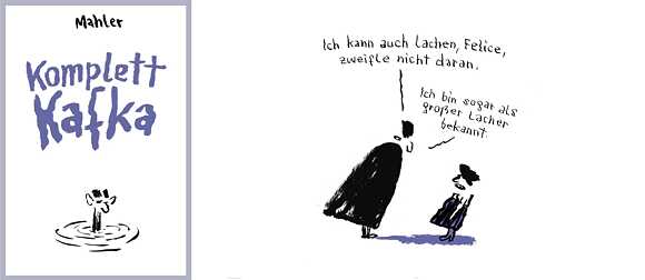 Bild Ausstellung Komplett kafka © Nicolas Mahler