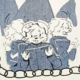 Fragment aus dem Comic "All or None" von Amanda Jēkabsone 