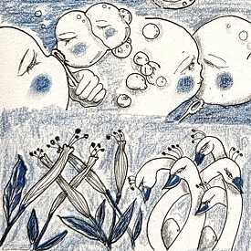 Fragment aus dem Comic "In the Beginning…" von Hadeer Ali 
