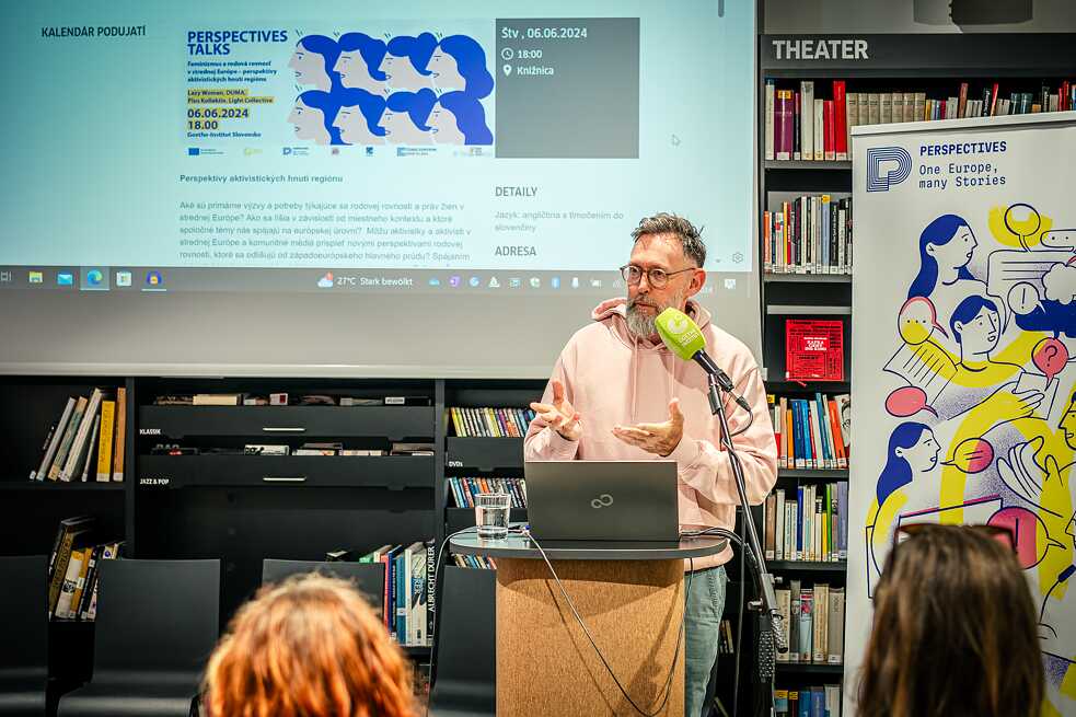 Perspectives Talk #2: Feminismus und Geschlechtergleichstellung in Mitteleuropa, Markus Huber, Institutsleiter