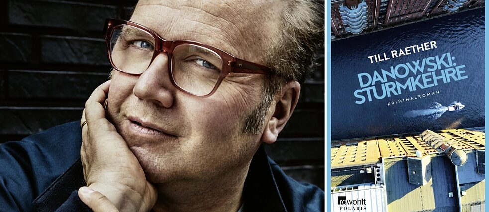Till Raether und Buchcover von Danowski: Sturmkehre