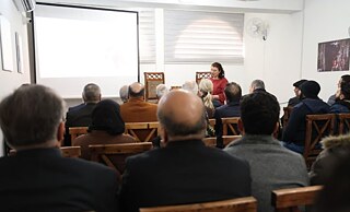 Claudia Ott liest aus ihrem Buch