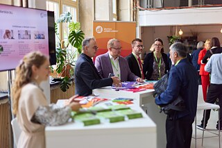 Axel Grimpe, Goethe-Institut Jakarta, Steffen Kaupp, Goethe-Institut Hanoi, Jörg Klinner, Goethe-Institut Sao Paolo, Katina Klänhard, Head Office