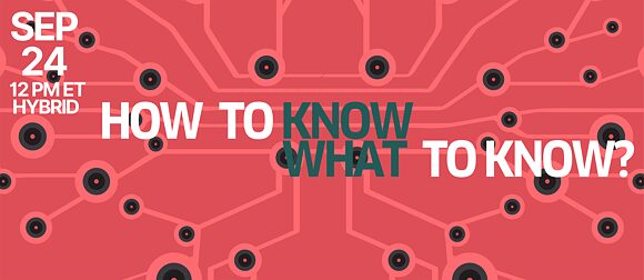 How to Know What to Know 