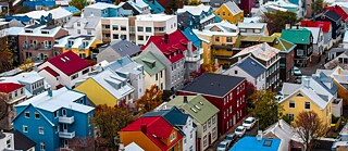 Häuser in Reykjavik 