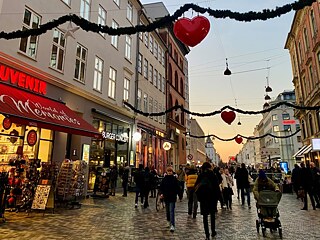 Sonnenuntergang in Kopenhagen