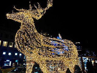Weihnachtslichter in Kopenhagen