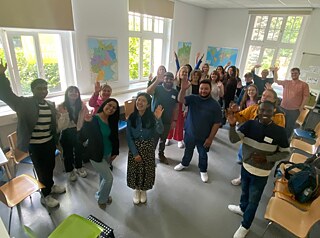 Sommerakademie 2024 - Der erste Tag. Gegenseitiges Kennenlernen