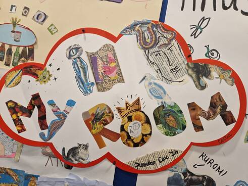 Колаж "В моїй кімнаті"