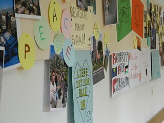 Die Plakaten zum Projekt "In my room"