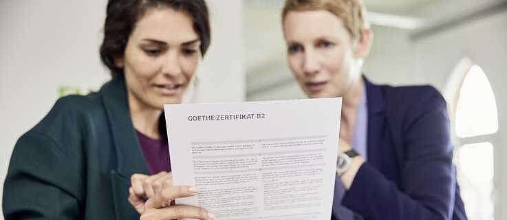 Deutschprüfungen am Goethe-Institut