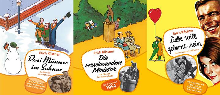 ثلاثة رجال في الثلج، المنمنم المفقود أو الحب بحاجة إلى التعلم: هذه مجرد بعض الأفلام التي كتب سيناريوهاتها إيريش كِستنر