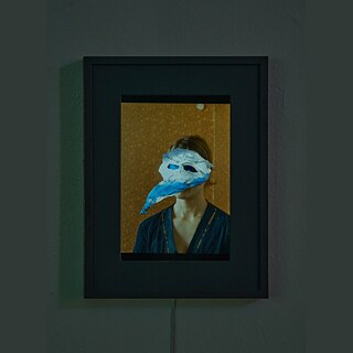 „Rabe“, Videoinstallation 2023, Insa Schülting