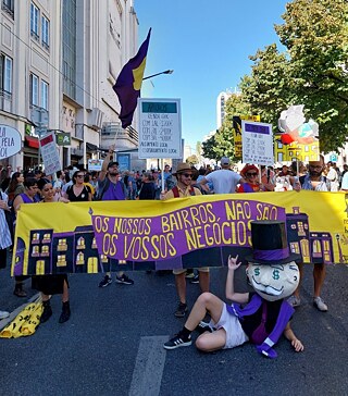 Foto Movimento Referendo pela Habitação 