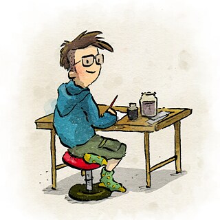 Josephine Mark - Selbstportrait