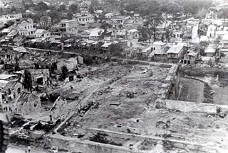 Die nach der Tet-Offensive zerstörte Stadt Hue