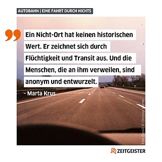 Visual zum Artikel Eine Fahrt durchs Nichts