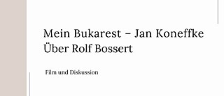 ”Bucureștiul meu” de Jan Koneffke 