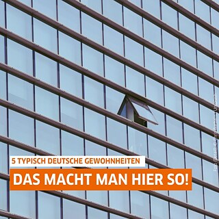 Ein offenes Fenster von Außen. 