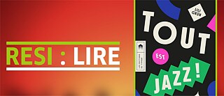 das Wort Resi:lire auf der linken Seite des Bildesausgeschrieben und ein Farbencarré