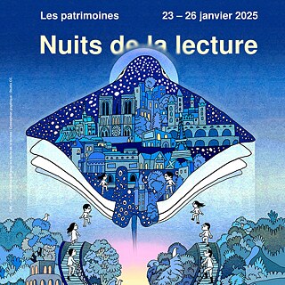 Logo Nuits de la lecture 2025