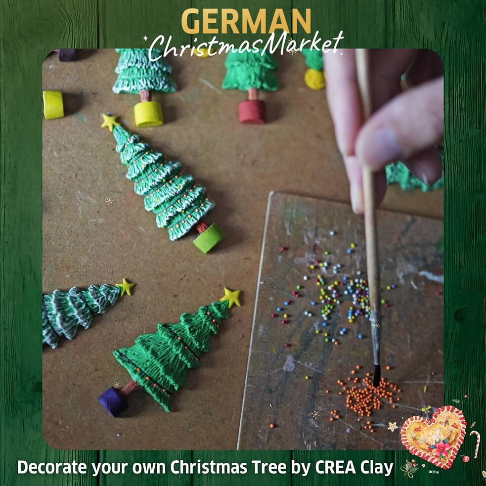 Decorate your own Christmas Tree by CREA Clay 