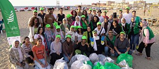 Gemeinsame Aufräumaktion in Athen und Alexandria