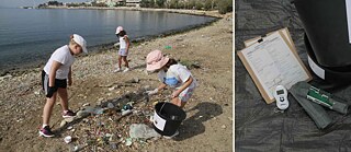 Gemeinsame Aufräumaktion in Athen und Alexandria