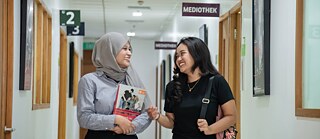 Kursteilnehmer*innen im Grha Kompas