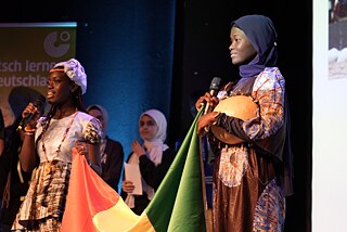 Aus dem Senegal waren Ginette und Safiétou dabei