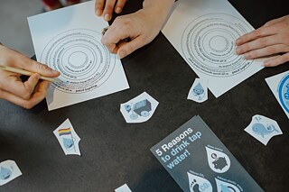 Trink das Meer, Natalia Brylowskas Umfragen zum Wasser, Institut für Stadtkultur in Danzig