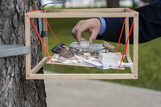 Trink das Meer, performative Aktivitäten während des Studienbesuchs von Tea Andreoletti und Eero Yli-Vakkuri, 2023