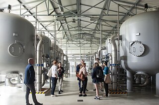 Trink das Meer, Besuch in einer Wasseraufbereitungsanlage, 2023
