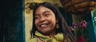 <i>Akababuru: expressão de assombro</i> (Colômbia, 2025). Direção: Irati Dojura Landa Yagarí. Na foto: Heluney Nerio Niaza. Berlinale Generation 2025. 